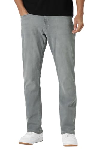 Van Heusen Men's Regular Jeans (VXDNCBTFC83726_Grey
