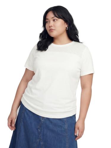 Max Women Mesh T-Shirt (White_XL)