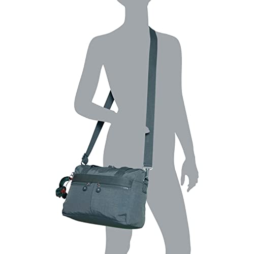 Kipling Klara Satchel Cross Body, Light Aloe Tonal, One Size