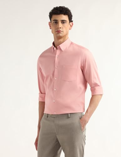 Arrow Orange Formal Shirt_ARAEOSH2997_40