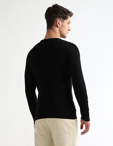 Arrow Men's Regular Fit Textured Sweater