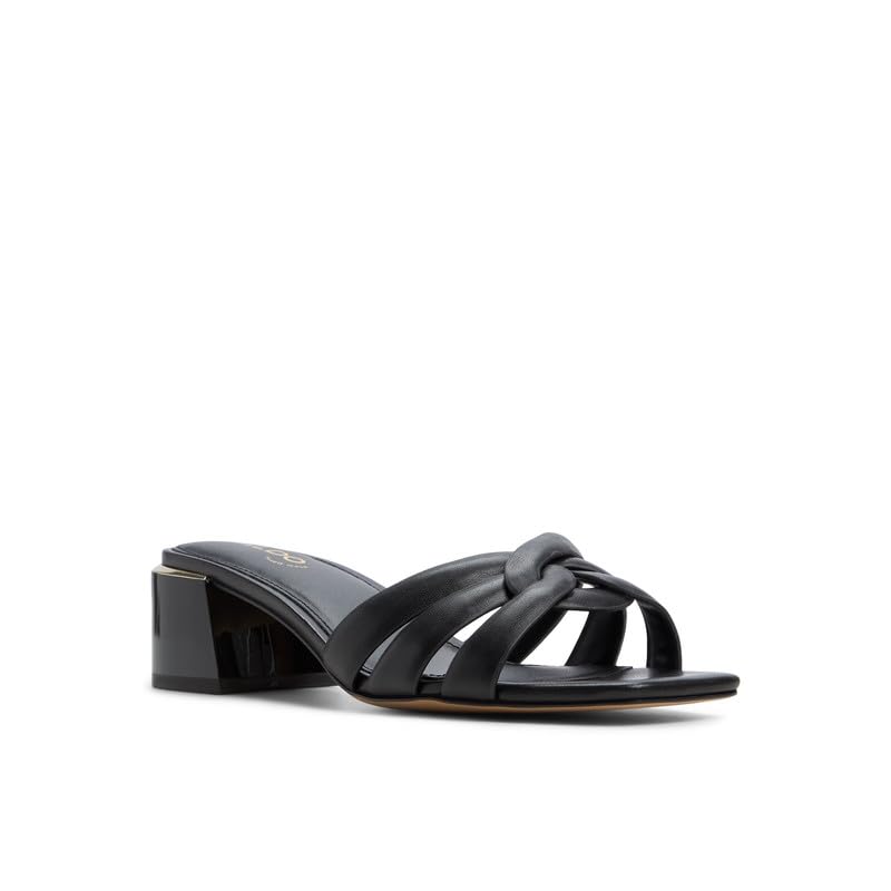 Aldo HANNE-IN001 Women Black Block Heel Sandals