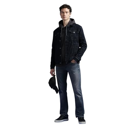 Pepe Jeans Men's Trench Coat (PM403089Q03_Dark Used