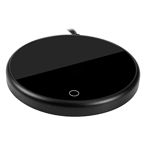 FABLOFTCoffee Mug Warmer Heater Coaster 15W Cushion Auto Shut Off Plate for Home Black