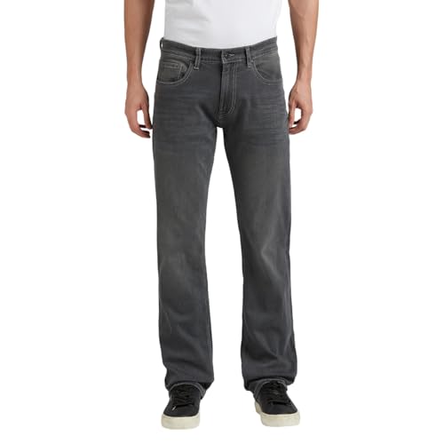 Pepe Jeans Men's Regular Jeans (PM208166Q013_Black Used