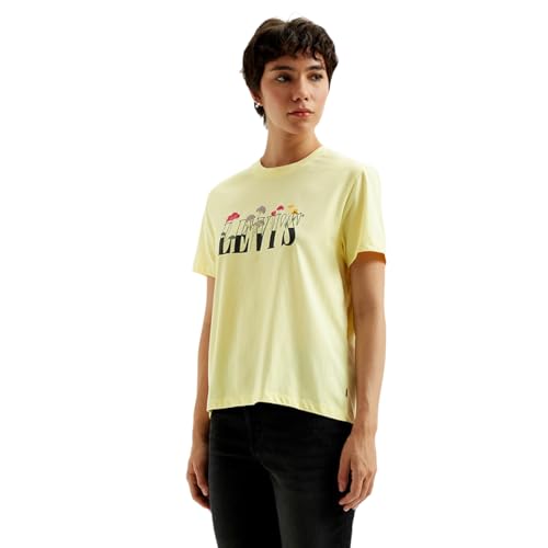 Levi's Women's Printed Regular Fit T-Shirt, 1035, XS
