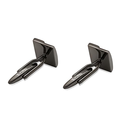 Shazé Balance Bars Silver Cufflinks