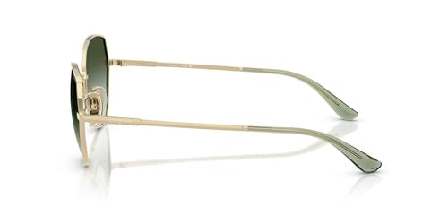 VOGUE EYEWEAR Women Gradient Green Lens Irregular Sunglasses - 0VO4330S848/8E56