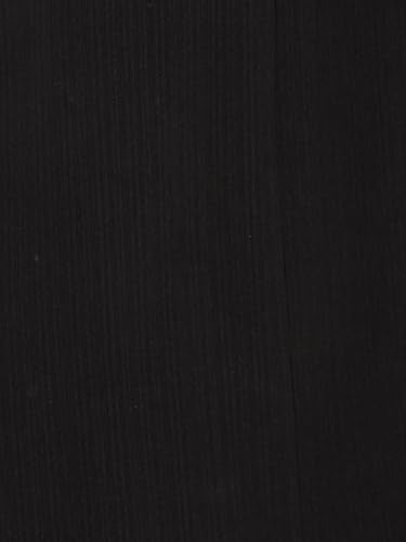 Max Women Textured A-line Belted Dress (Black_XL)