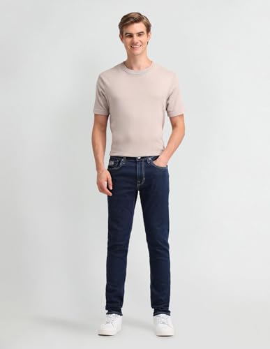 U.S. POLO ASSN. Men's Slim Jeans (UDJENO1833_Blue