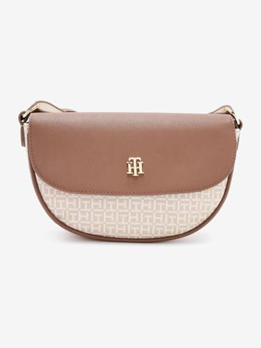 Logo Beige Pvc Sling Bag