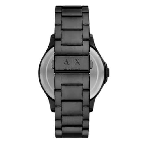 Armani Exchange Black Quartz Stainless Steel Watch AX2465