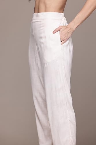 Aarke Ritu Kumar Ecru Saphira Kurta with Pant and Dupatta