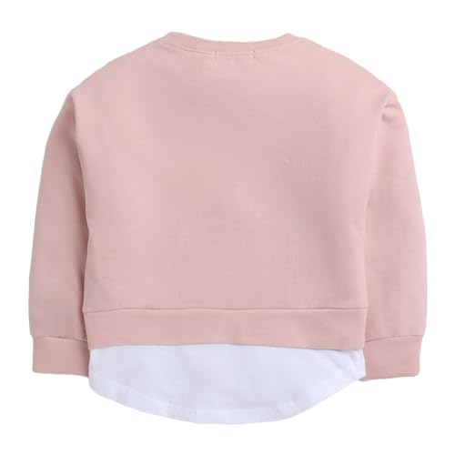 Hopscotch Boys Cotton Jogger Set In Pink Color For Ages (5-6 Years)