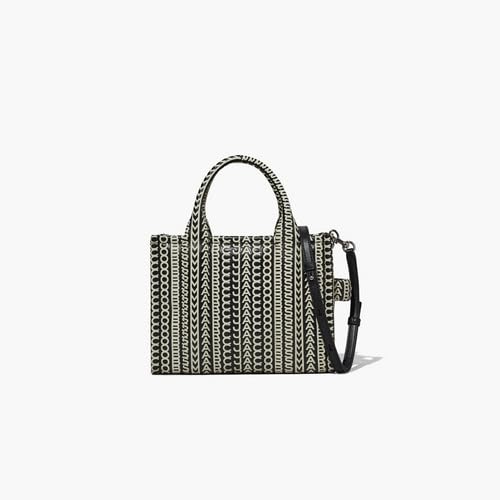 Marc Jacobs Women's The Small Tote, Black/ White