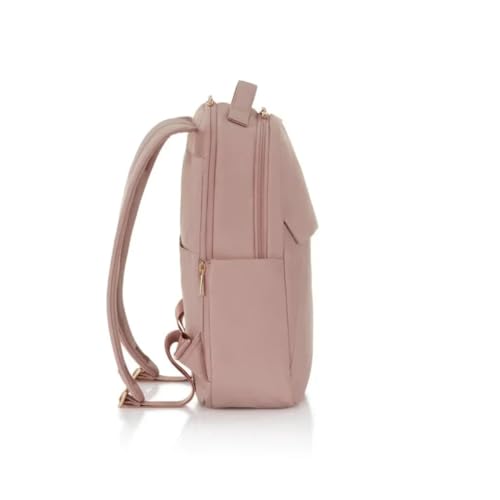 Samsonite Valerie Rdbp14.1 inch Laptop Compatibility Nylon Womens Backpack for Office in Rose Quartz, Pink Bag