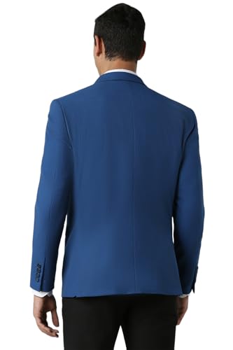 Van Heusen Men's Blazer (VHBZFSLF643414_Blue