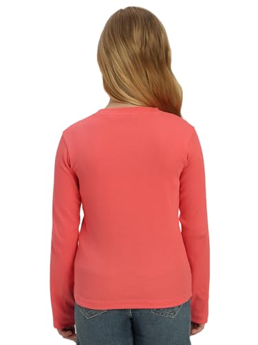 VERO MODA Girl Regular Fit Pink Tshirt