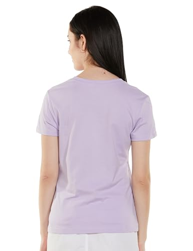 Skechers Women's Flower Doodle Branding TEE (TS0093ID-PRPW_L)