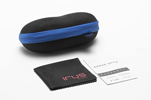 IRUS sunglasses| 100% UV protected | Gradient | Full Rim | Cat Eye | Women | Large | Shiny Black Polycarbonate Frame | Smoke Gradient Polycarbonate Lens