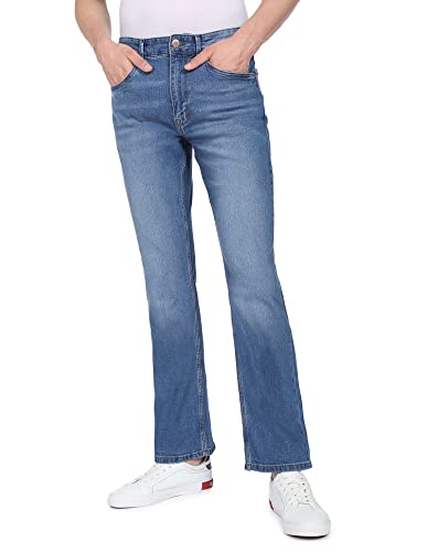 U.S. POLO ASSN. Boot Cut Men's Jeans (UDJENO0659_Blue_32)