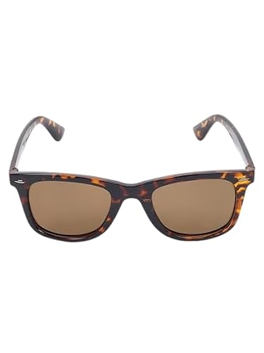 Skechers - Brown Wayfarer Square Acetate Polarized Sunglasses For Men - Se8097 51 52H S