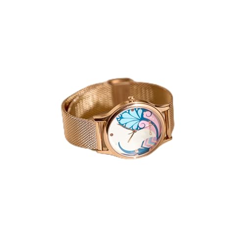 TEAL BY CHUMBAK Round Dial Analog Hand Watch for Women, Gifts for Women/Girls/Ladies, Stylish Fashion Watch for Casual/Work