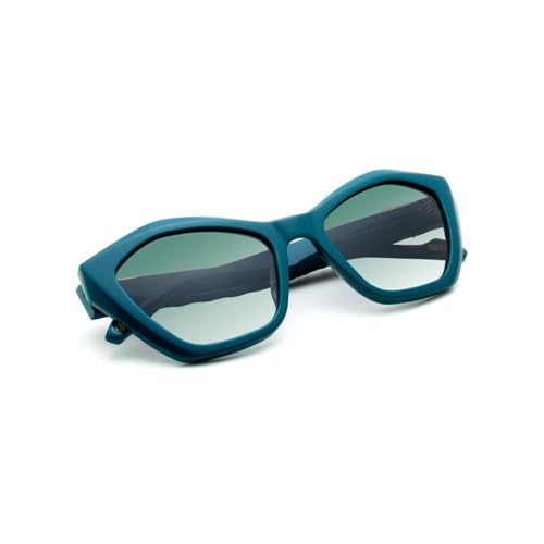 GUESS 100% UV protecetd | Gradient | Polarized | Medium | Full Rim | Cat Eye | Frame: Green | Lens: Green