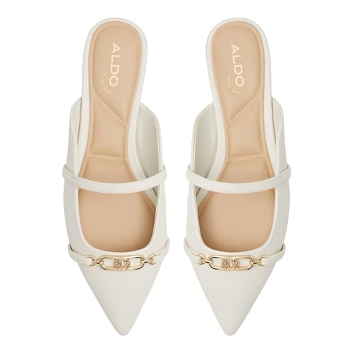 Aldo MARYLUNEA-IN121 Ladies WHITE/BONE Flat Shoes