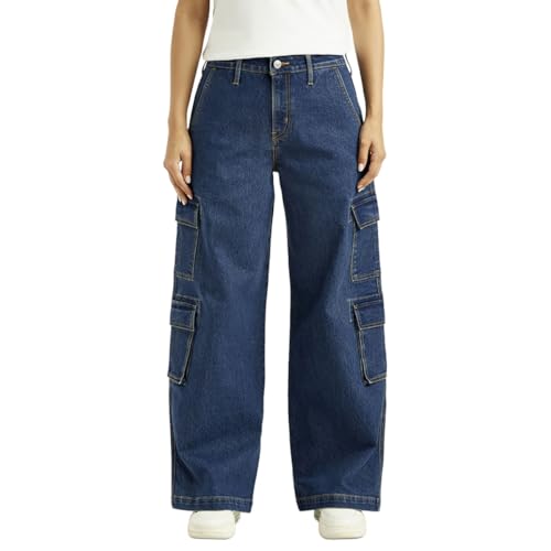 Levis Women Baggy Mid Rise Jeans, 2054, 30