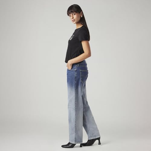 Levi's Women's 94 Light Indigo Loose Fit Mid-Rise Jeans