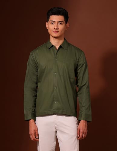 U.S.Polo Association Men's Working Holiday Regular Fit Shacket