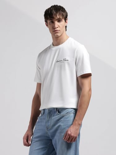 Solid Relaxed Fit Cotton T Shirt