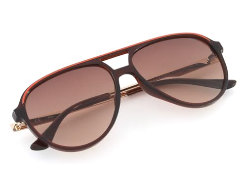 FILA 100% UV protected sunglasses for Men | Size- Large | Shape- Aviator | Model- SFI601K57900GSG