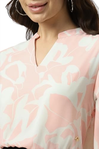 Allen Solly Women's Polyester Modern Mid-Thigh Length Dress (AHDRWRGF752922_White