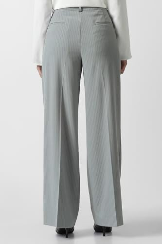 Van Heusen Women's Regular Casual Pants (VWTPCRGP106752_Grey
