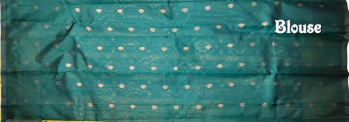 SREE KUMARAN Women's Kanchipuram Kubera Silk Pure Pattu Sarees (VSK272-8)