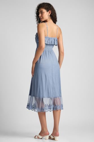 American Eagle Ruffled Midi Dress