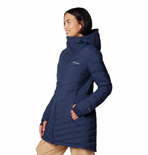 Columbia Womens Joy Peak II Mid Jacket, Collegiate Navy, M