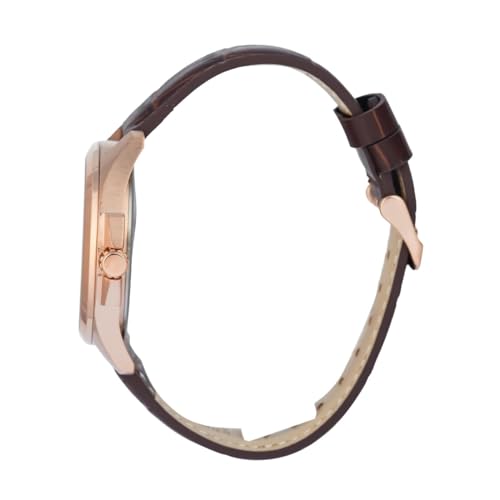 Alexandre Christie AC 1031 MDL Primo Steel Analog Watch for Men - Silver Brown Colorway