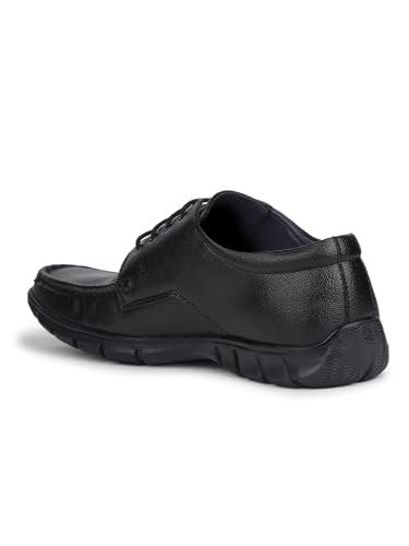 Bata Men's Lace-up Formal Shoes - Black (10 UK) (8216323)