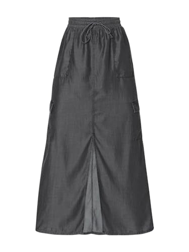 Vero Moda Viscose Western Skirt Black