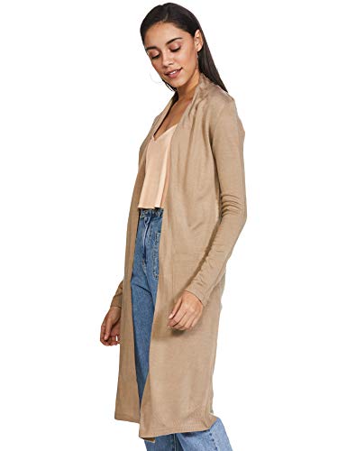 W for Woman Slub Long Shrug (Beige_Medium) for Women