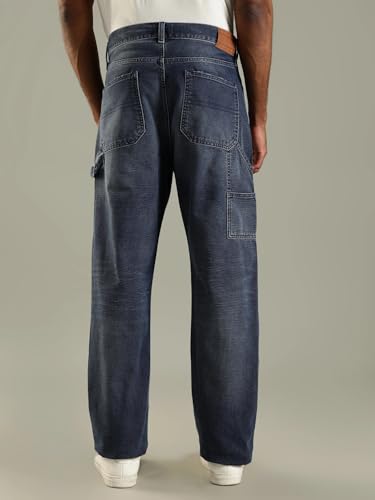 Tommy Hilfiger Men's Regular Jeans (F25JMDB028_Dark_36)