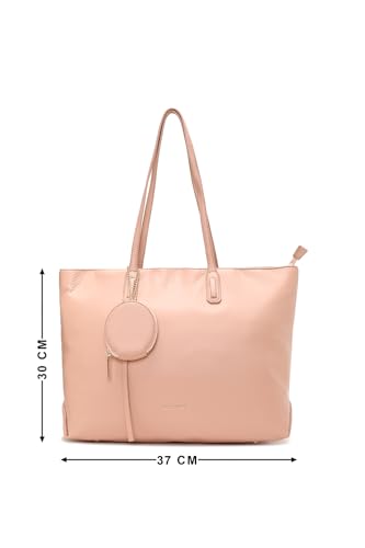 Women Pink Casual Handbag