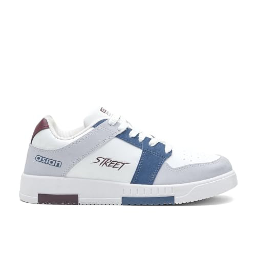ASIAN Men's TARZAN-04 Casual Sneaker Shoes with Synthetic Upper Lightweight Comfortable Mid Top Sneaker Shoes for Men's & Boy's