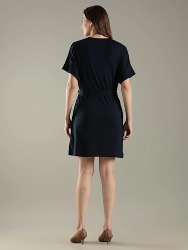 Cotton Crew Neck T-Shirt Dress
