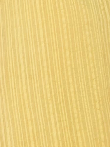 Max Women Striped Shirt Midi Dress (Yellow_M)