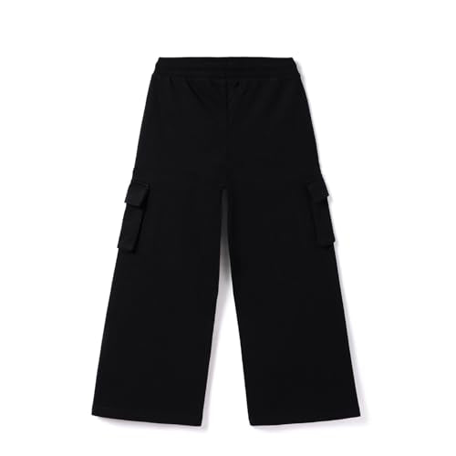 United Colors of Benetton Girl's Regular Cargo (25A3029G3586I100_Black