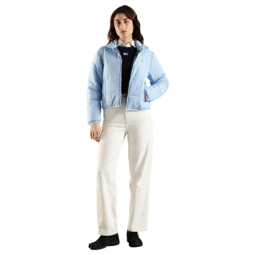 Tommy Hilfiger Women's A-Line Coat (F25JWOT014_Blue_L)